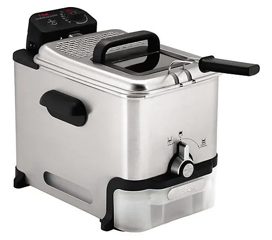 Deep Fryer with Automatic Oil Filter (FR800051) - Stainless Steel, 3.5 L