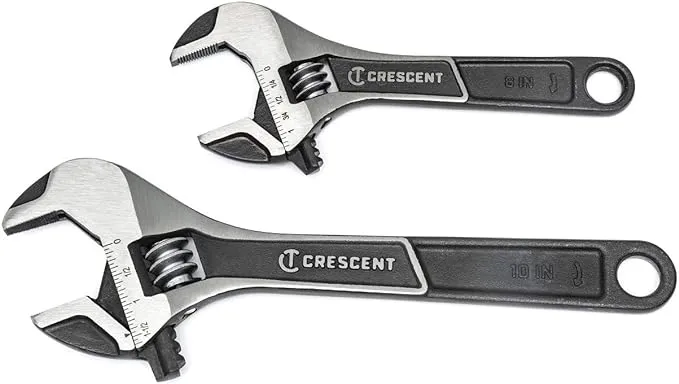 Crescent ATWJ2610VS Wide Jaw Adjustable Wrench Set