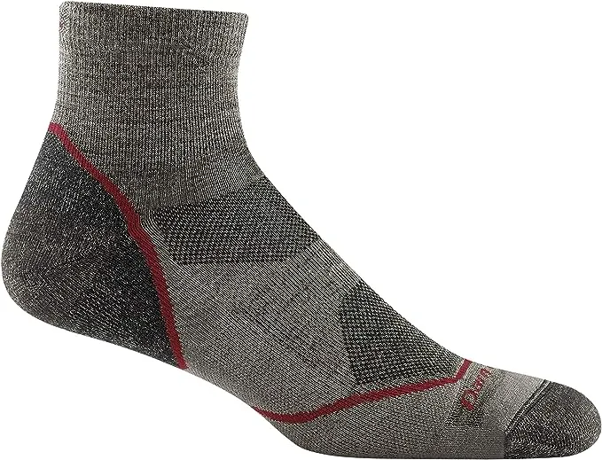 Darn Tough Men's Light Hiker 1/4 Lightweight Cushion Sock