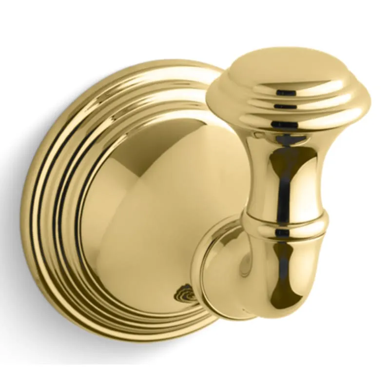 KOHLER K-10555-BN Devonshire Robe Hook, Vibrant Brushed Nickel