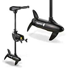 Newport Vessels NV-Series 46lb Thrust Saltwater Transom Mounted Trolling Electric Trolling Motor w/LED Battery Indicator & 30" Shaft