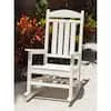 Presidential White Patio Rocker