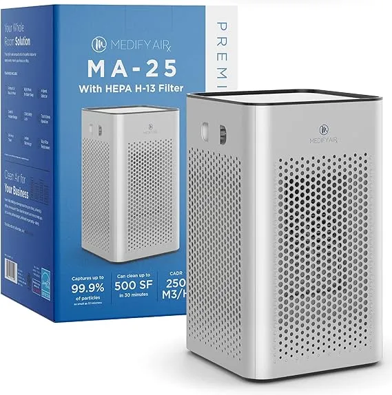 Medify Air MA-25 Air Purifier with H13 HEPA Filter