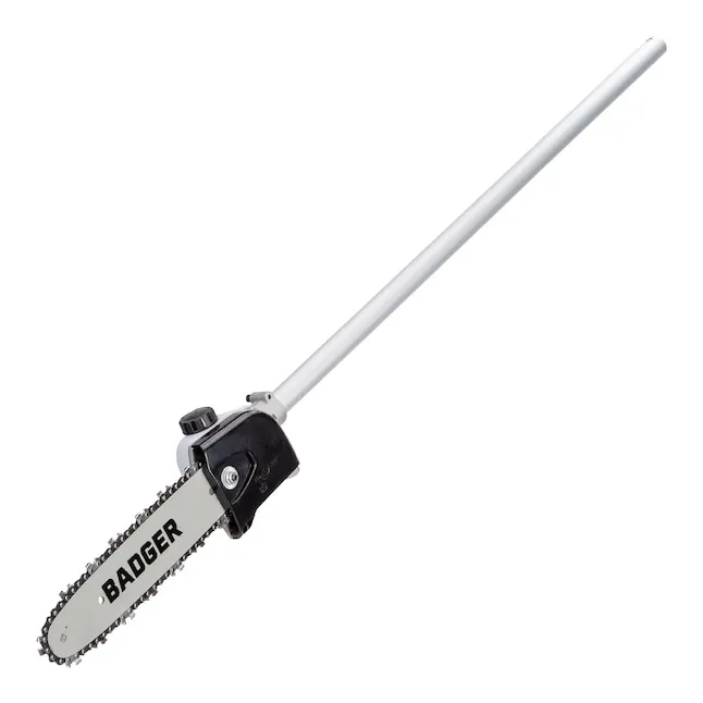 Wild Badger Power 10-inch Pole Saw with 30-inch Shaft Universal Attachment, Fixed Pole