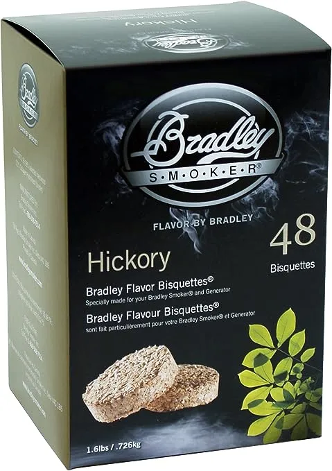 Bradley Smoker Hickory Bisquettes (48 Pack)