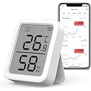 SwitchBot Thermometer Hygrometer, Bluetooth Indoor Meter Plus