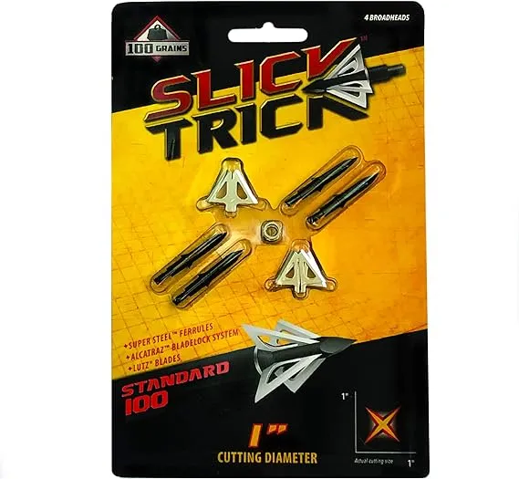 Slick Trick 1" 4 Blade Standard 4pk