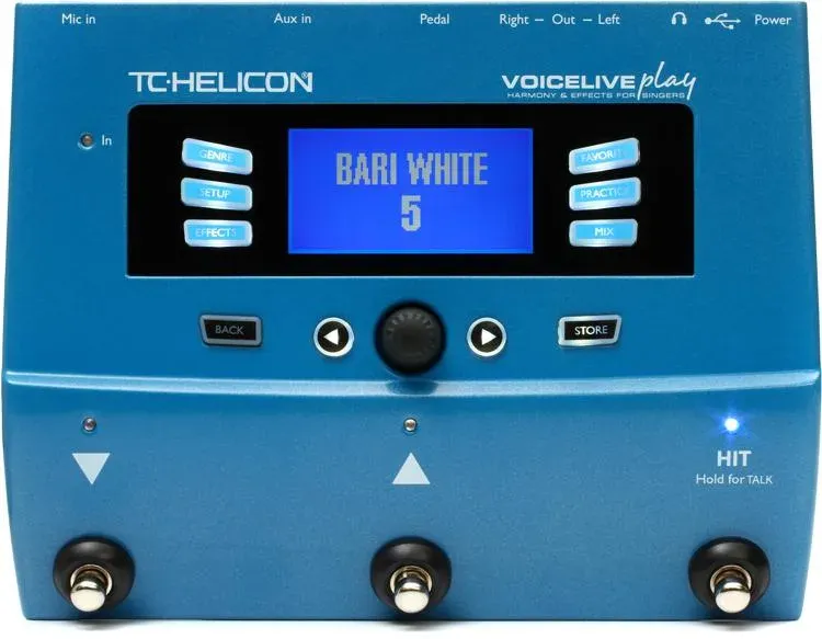 TC Helicon Voicelive Play Vocal Effects Pedal