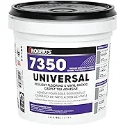 ROBERTS 7350-1 1 Gallon Universal Vinyl Flooring Adhesive, Off white