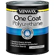 Minwax 356100000 One Coat Polyurethane, Quart, Gloss