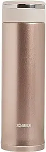 Zojirushi Hot/Cold Stainless 11 oz Travel Mug SM-JTE34-PX Pink Champagne NEW