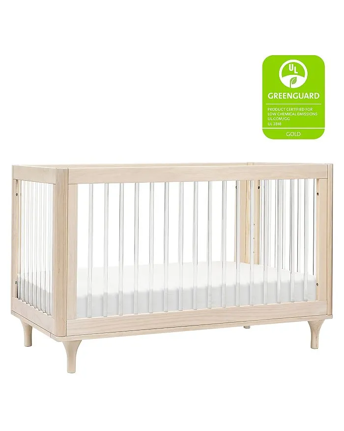 Babyletto Lolly Cuna convertible 3 en 1 con kit de conversión de cama natural lavado