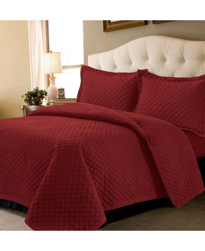 Tribeca Living Brisbane Oversized Quilt Set