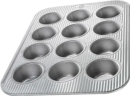 Usa Pan Muffin Pan, 12 Cup