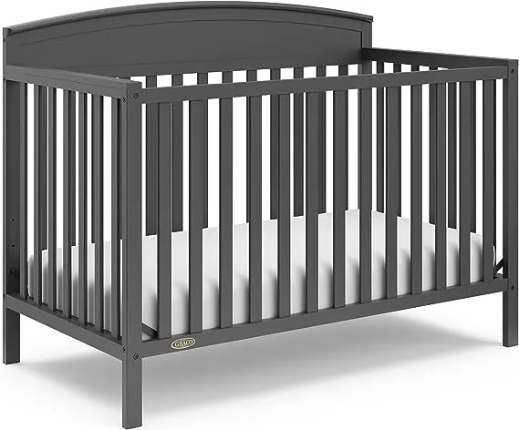 Graco - Benton 5-in-1 Convertible Crib with Drawer - Espresso