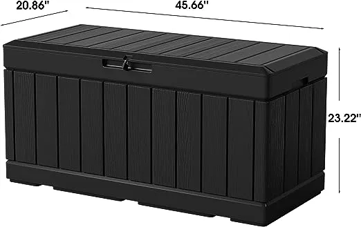 Greesum 82 Gallon Resin Deck Box