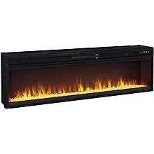 Signature Design by Ashley Entertainment Accessories Large Fireplace Insert Infrared Black