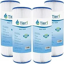 Tier1 Pool & Spa Filter Cartridge 4-pk | Replacement for Dynamic 17-2327, Pleatco PRB25-IN, 817-2500, R173429, Unicel C-4326, and More | 30 Sq ft