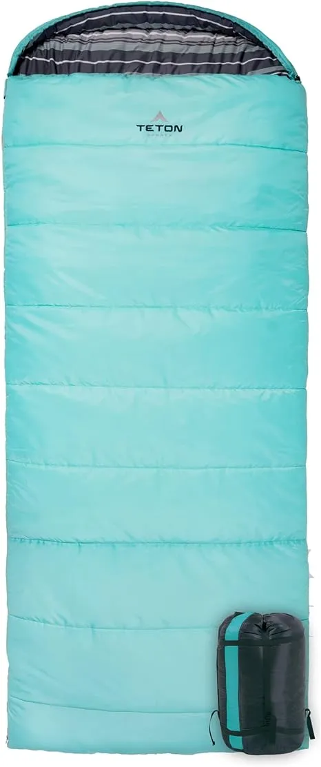 Teton Sports Celsius Regular 0F Sleeping Bag - Left Zipper - Teal