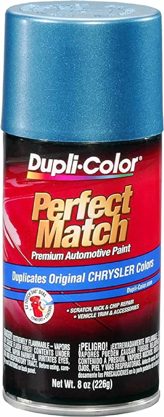 Dupli-Color BCC0386 Teal Metallic Chrysler Perfect Match Automotive Paint - 8 oz. Aerosol