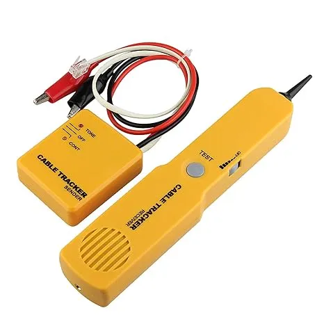 Electrical Wire Tracer Circuit Tester w/Tone Generator & Probe Kit, Cable Signal Locator Tester, Test Circuit Continuity, Network Telephone Line,