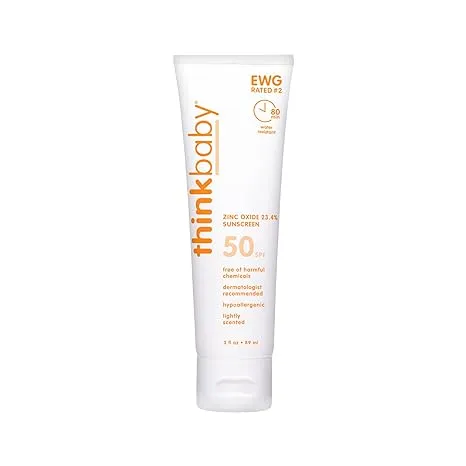 Thinkbaby Sunscreen, SPF 50 - 3 fl oz