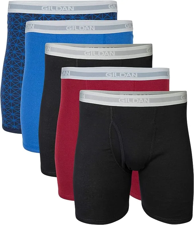 Gildan Men's Underwear Boxer Briefs, Multipack