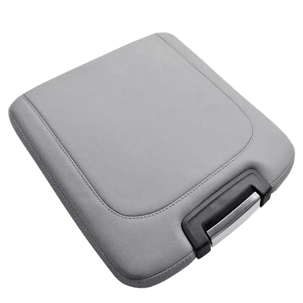 AUXITO Center Console Cover Compatible with 2013-2018 Dodge Ram 1500 2500 3500 , 2019 Dodge Ram 1500 Classic Console Armrest Cover Cushion Protector (Gray)