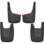 Husky Liners - Front & Rear Mud Guards | 2019 - 2023 Ram 1500 w/Out OEM Fender Flares - Black, 4 Pc. | 58146