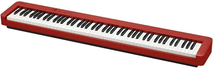 Casio CDP-S160 Digital Piano, Red