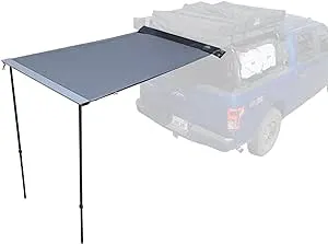 Overland Vehicle Systems 18039909 Nomadic Awning 4.5 Foot with Black Cover