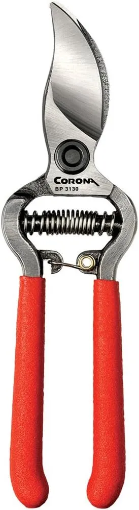 Corona BP 3180D Forged Classic Bypass Pruner with 1 Inch Cutting Capacity, 1", Red