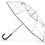 Totes InBrella Reverse Close Umbrella - Clear