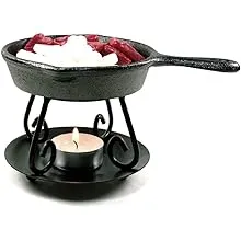 Bright Ideas Cast Iron Skillet Wax Warmer and Trivet