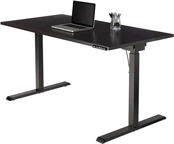 Realspace® Magellan Performance Electric Height-Adjustable Standing Desk, 60"W, Espresso