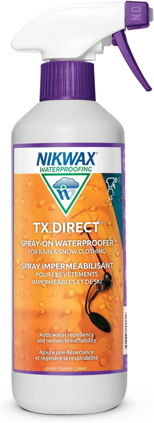 Nikwax TXDirect SprayOn Waterproofing Refill 1000 ml