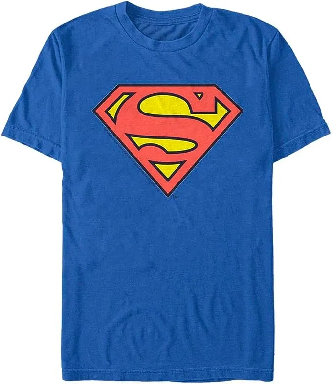 DC Comics Men's Superman Logo T-Shirt