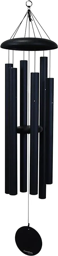 Corinthian Bells by Wind River – 50 inch Midnight Blue Wind Chime for Patio, Backyard, Garden, and Outdoor décor (Aluminum Chime) Made in The USA