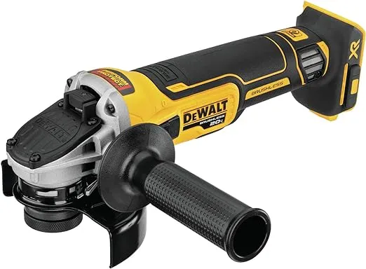 20V MAX XR Cordless Brushless 4.5 in. Slide Switch Small Angle Grinder with Kickback Brake (Tool Only)