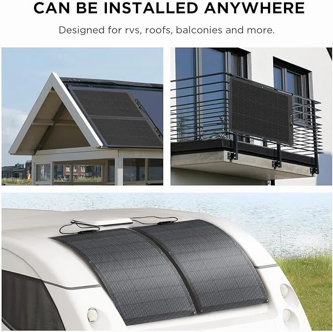 EcoFlow 100W Flexible Solar Panel