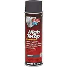 POR-15 High Temperature Paint - Manifold Gray - 15 fl. Oz. - High Heat Resistant Paint - Withstands Temperatures Of 1200°F | Weather & Moisture ResistantPOR-15 High Temperature Paint - Manifold Gray - 15 fl.…