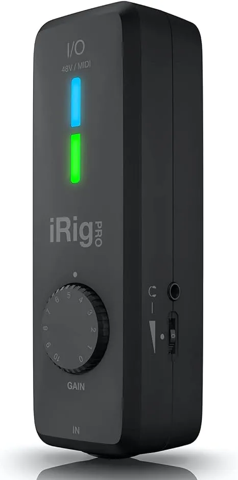 IK Multimedia iRig Pro I/O mobiele audio/MIDI interface