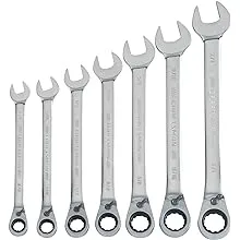 Craftsman SAE Reversible Ratcheting Wrench Set (7 Pc)