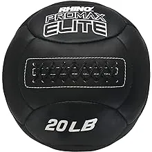 Champion Sports PRX20 Rhino Promax Elite Slam Balls, 20 lb, Soft Shell with Non-Slip Grip, Medicine Wall Exercise Ball for Weightlifting, Plyometrics, Cross Training, & Home Gym FitnessChampion Sports PRX20 Rhino Promax Elite Slam Balls, 20 l…