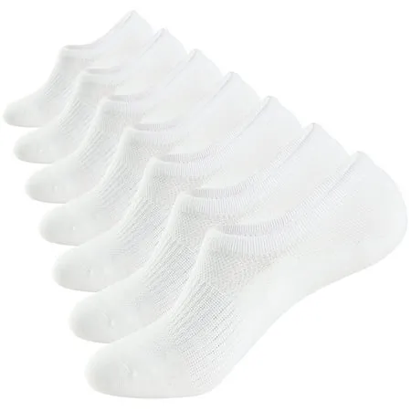 Wander No Show Socks Mens 7 Pairs Cotton Thin Non Slip Low Cut Mens Invisible Casual Socks