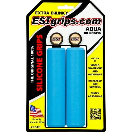 ESI Extra Chunky Grips - Aqua