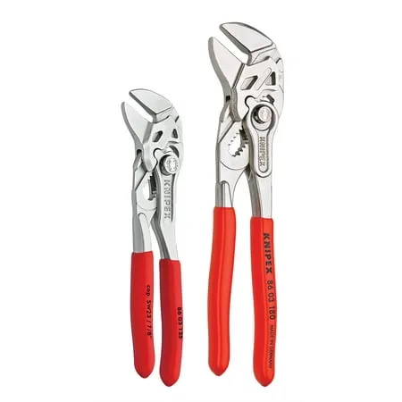 KNIPEX Tools - 2 Piece Mini Pliers Wrench Set (9K0080121US)KNIPEX Tools - 2 Piece Mini Pliers Wrench Set (9K00801…