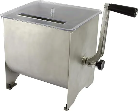 Chard MM-102, Meat Mixer with Stainless Steel Hopper 20lbs silver