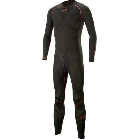 Alpinestars Ride Tech Lite Undersuit - Black/Red - Xs