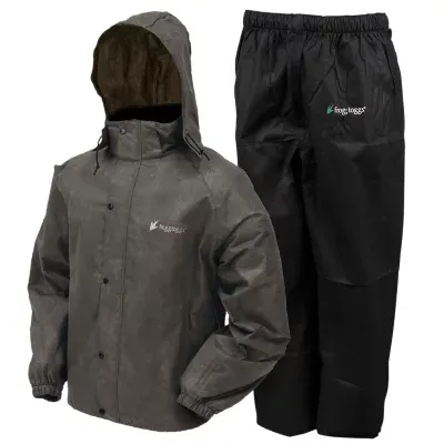 Frogg Toggs Men's All Sport Rain Suit, Black, M